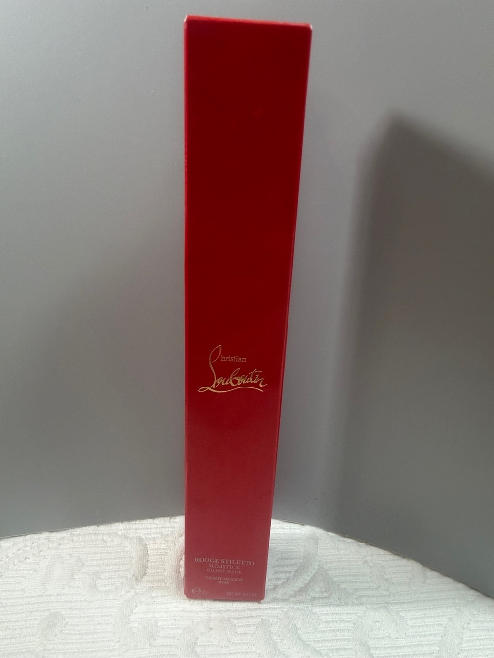Christian Louboutin Rouge Stiletto Slimstick Candy Moody Glossy Shine Lipstick